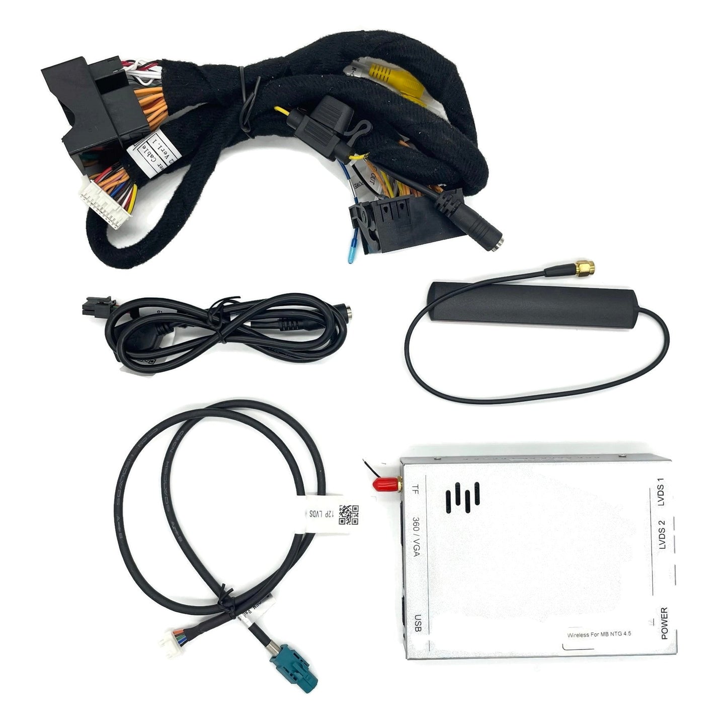 Carplay & Android Auto OEM Smartphone Integration Kit for 2012-2017 Mercedes-Benz WITH NTG 4.5/4.6/4.7 - GCH Automotive Systems -