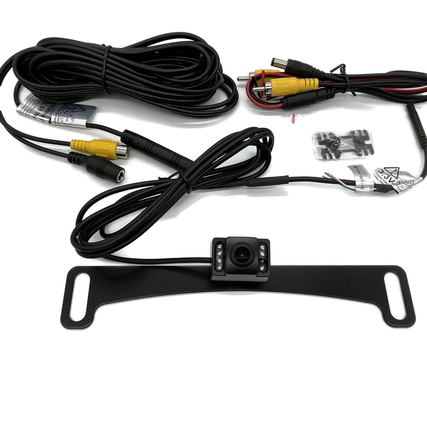 Hidden License Plate Tag camera with IR Nightvision sensors and optional parking lines - Ensight Automotive Solutions -