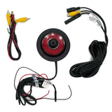 Universal Service Body Truck Bed Reflector Reverse Backup camera w/ Optional Parking lines