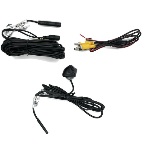 Flush Mount Screwback Reverse Backup Parking Rear View Camera w/ Optional Parking Lines & Vertical Image flip - Ensight Automotive Solutions -