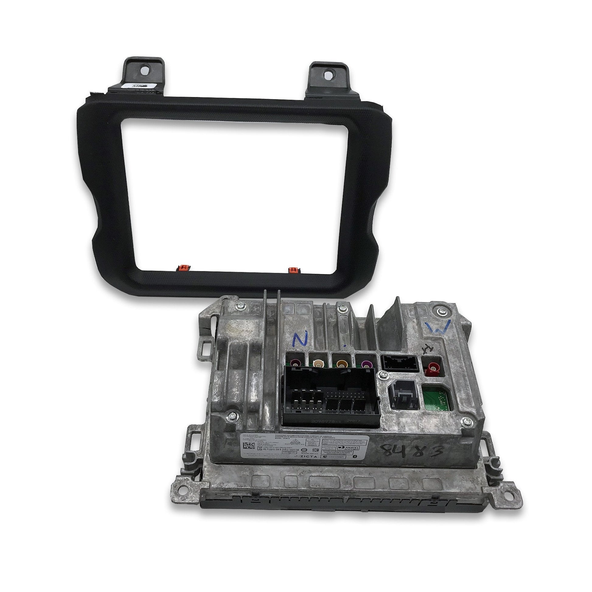 OEM Navigation UAQ NAV Upgrade for 2018-2020 Jeep Wrangler New Body Style - Ensight Automotive Solutions -