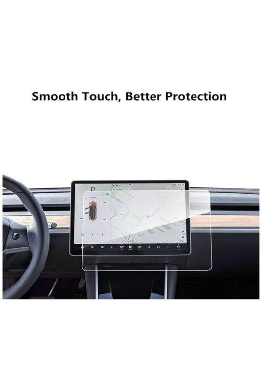 Tesla Model 3 Anti Glare Screen Protector - Perfect fitment the first time! - Ensight Automotive Solutions -