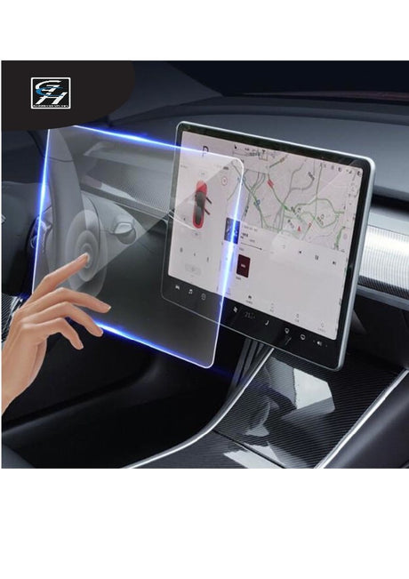 Tesla Model 3 Anti Glare Screen Protector - Perfect fitment the first time! - Ensight Automotive Solutions -
