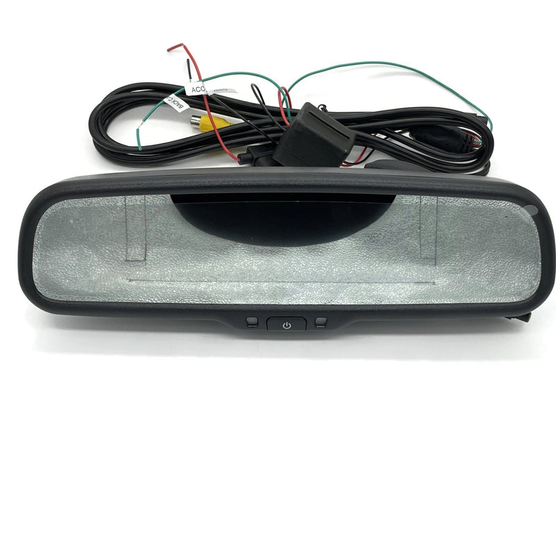 Universal Rear View Mirror 4.3" LCD Display with multiple video inputs - Ensight Automotive Solutions -