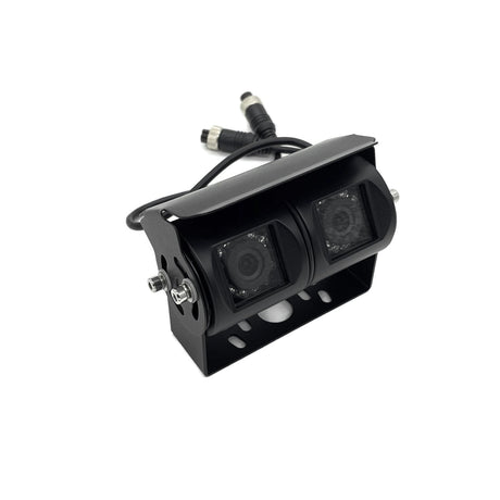 Universal R.V. Adjustable Reverse Backup Parking Rear View Front Dual Camera - Ensight Automotive Solutions -