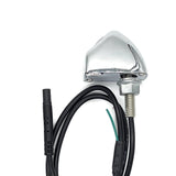 Universal Silver Chrome Flush Mount Screwback Reverse Backup Camera for Truck Bumpers - Ensight Automotive Solutions -