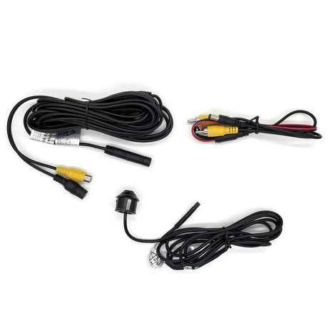 Universal Snap in Adjustable Bullet Reverse Backup Parking Rear View Camera w/ Optional Parking lines - Ensight Automotive Solutions -